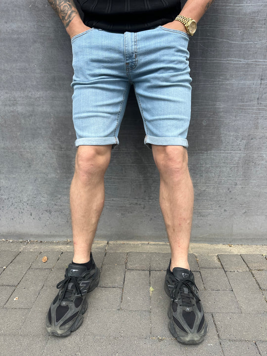 The Essential Blue Short Denim