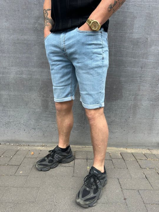The Essential Blue Short Denim