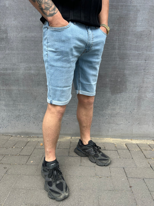 The Essential Blue Short Denim