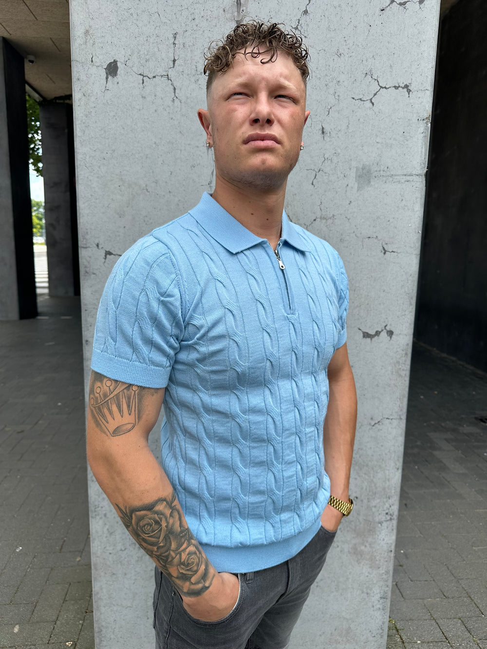 The Capri Zipped Polo