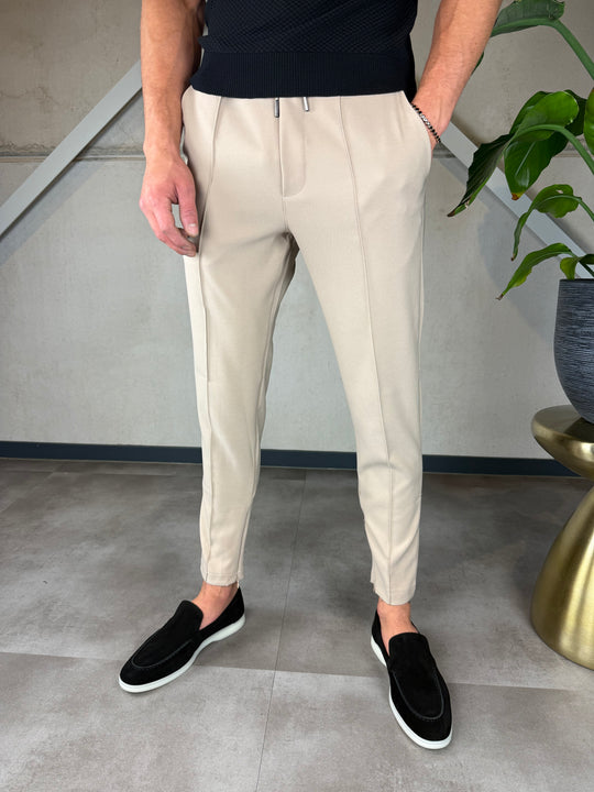 Striped Relax Wear Chino Beige