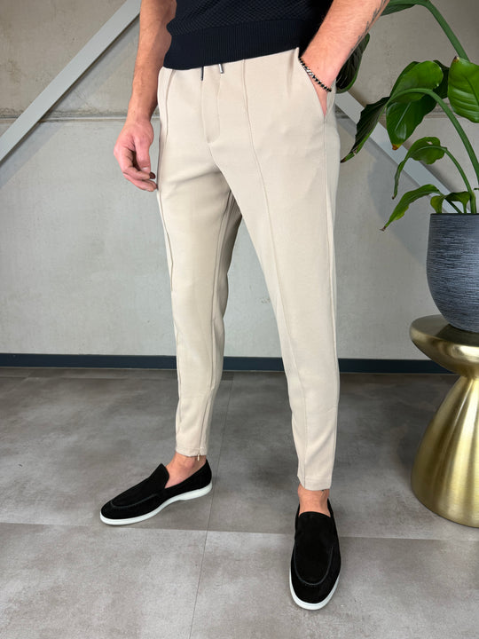 Striped Relax Wear Chino Beige