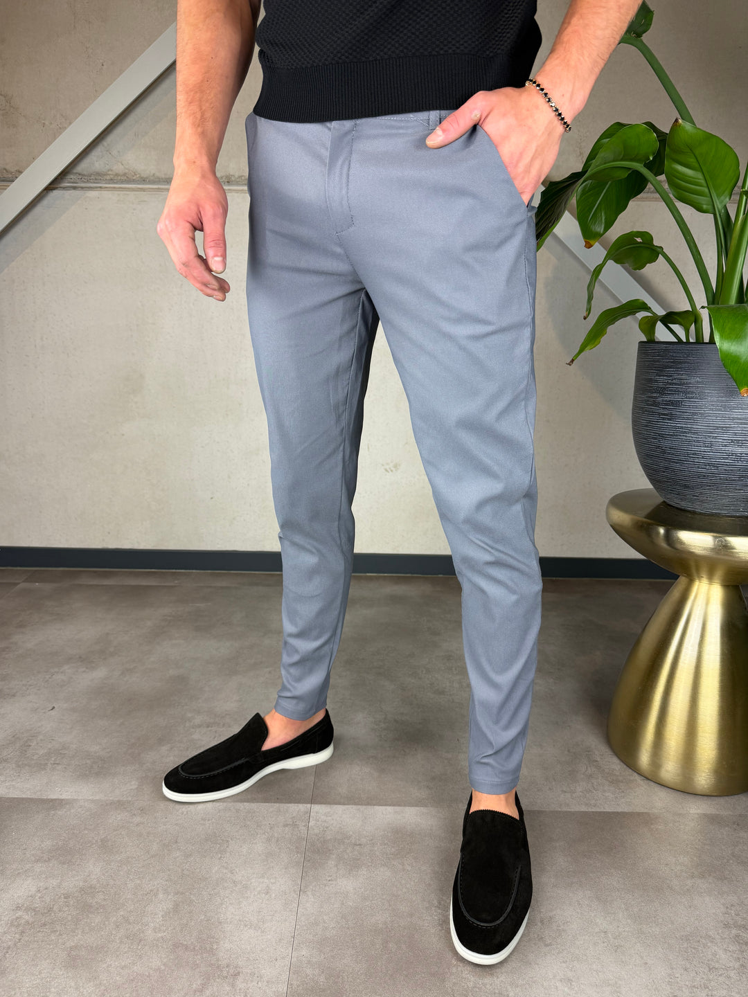 The Milano Chino - Dark Grey