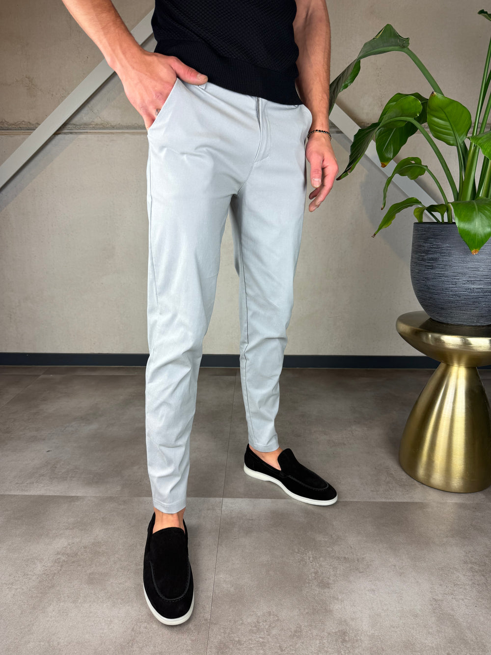 The Milano Chino - Grey