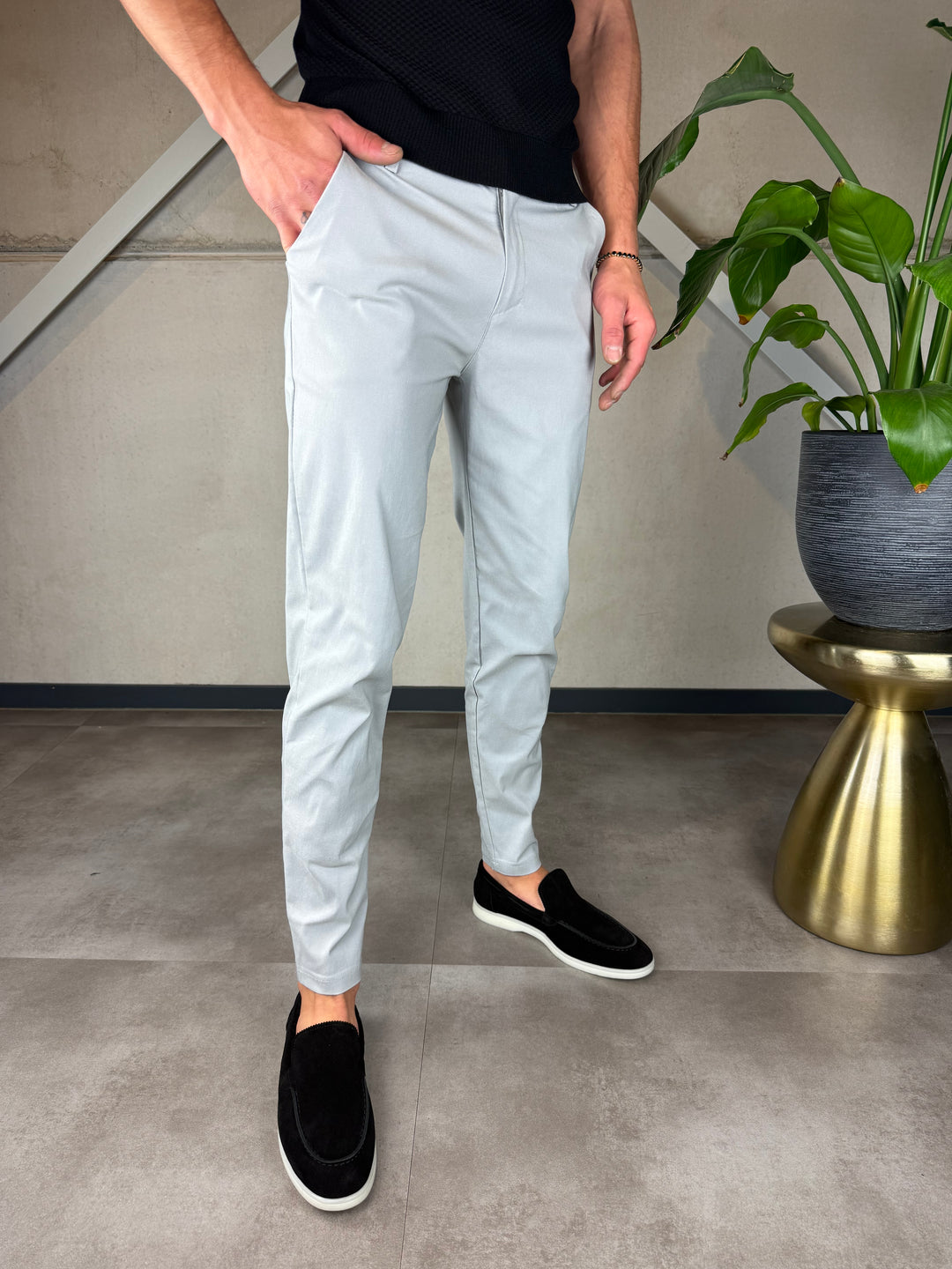 The Milano Chino - Grey