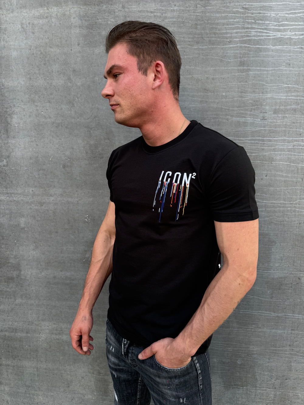 Icon2 Color Splash Drip T-Shirt