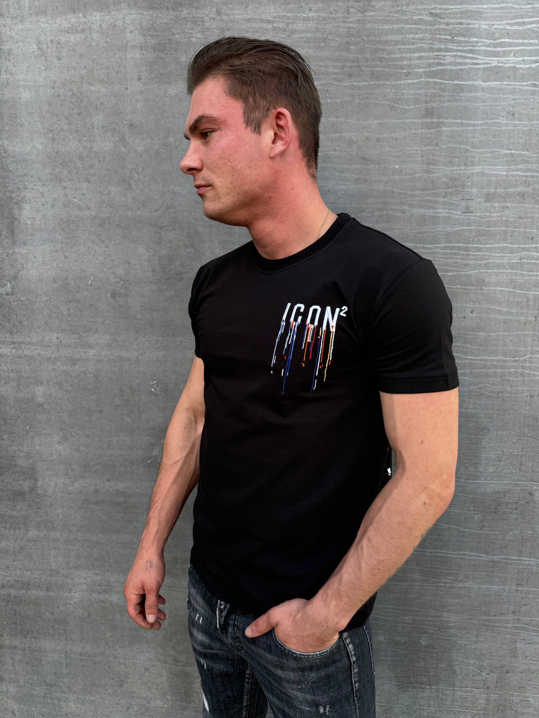 Icon2 Color Splash Drip T-Shirt