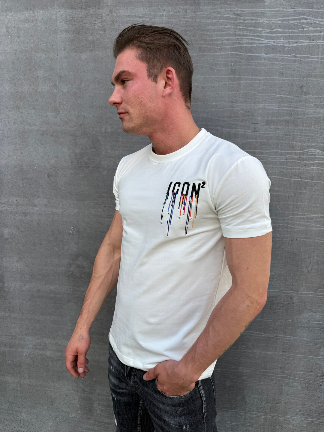 Icon2 Color Splash Drip T-Shirt