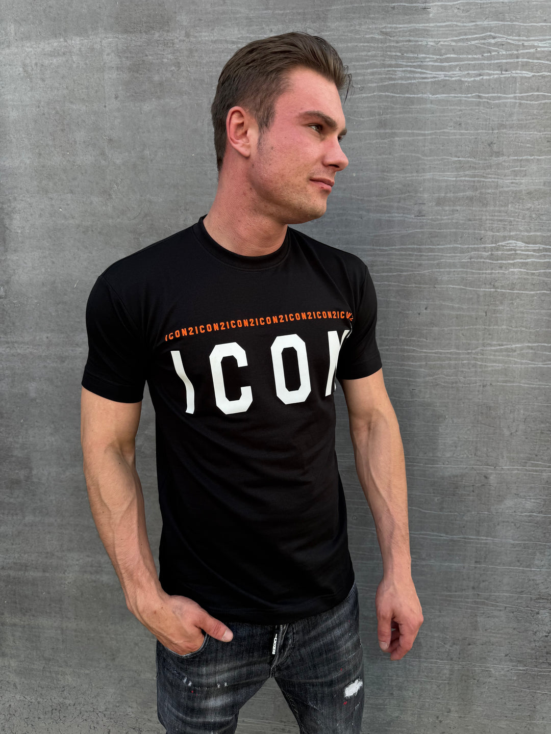 ICON2 Orange Line T-Shirt
