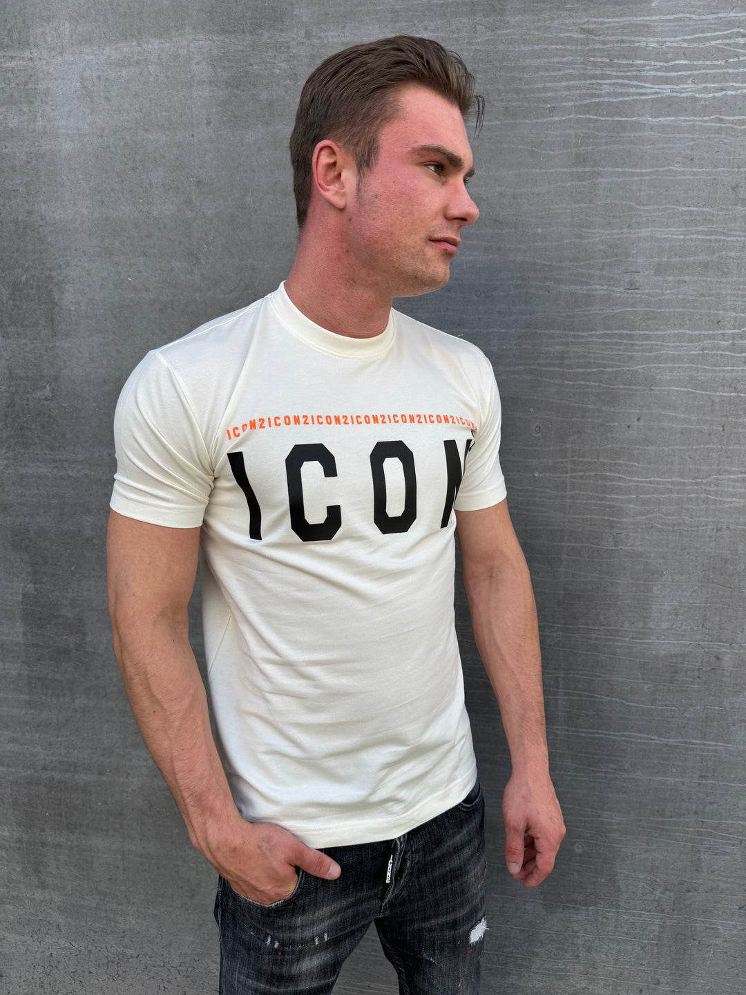 ICON2 Orange Line T-Shirt