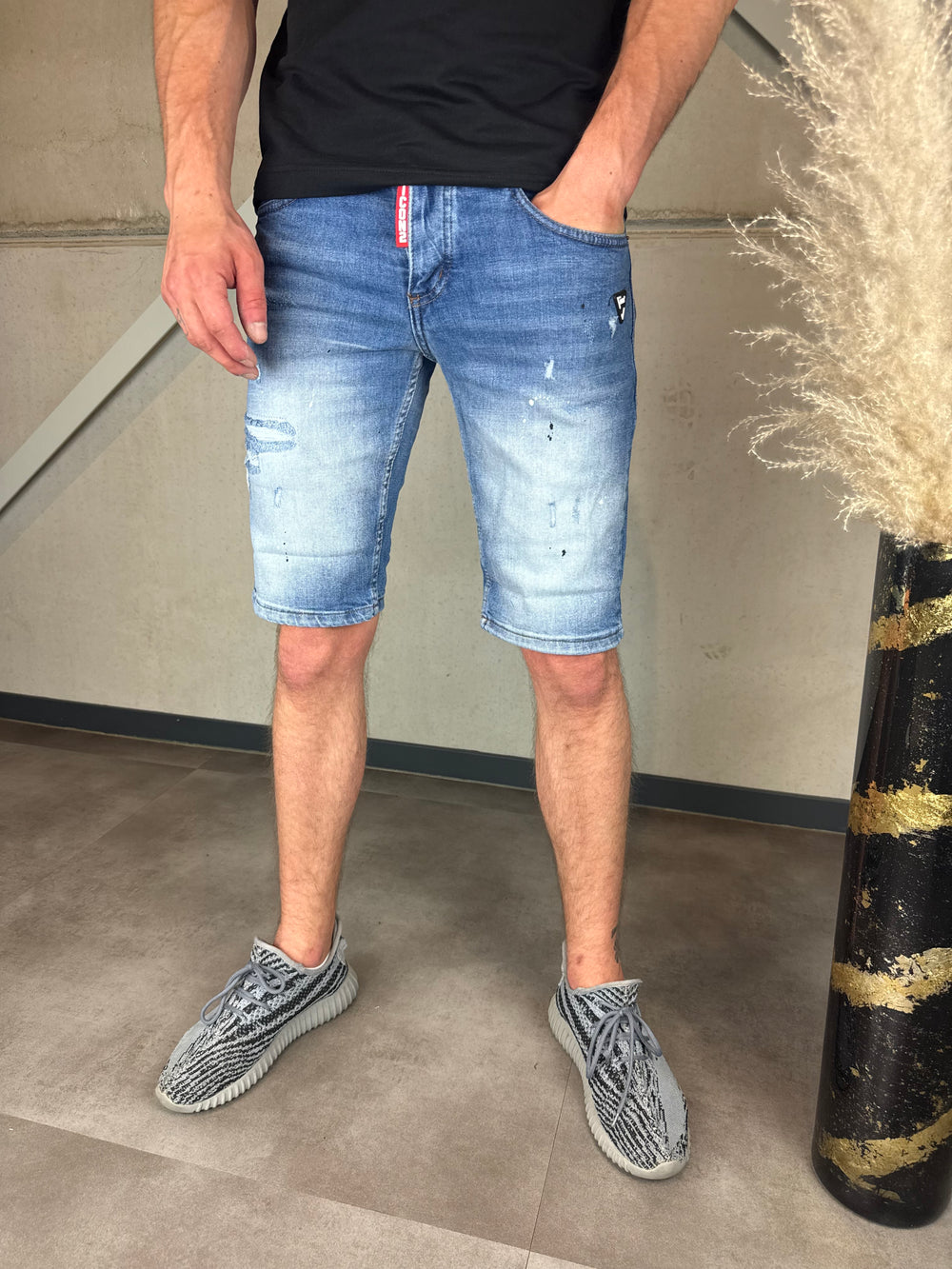 Icon2 Jeans Short Met Stretch 6333