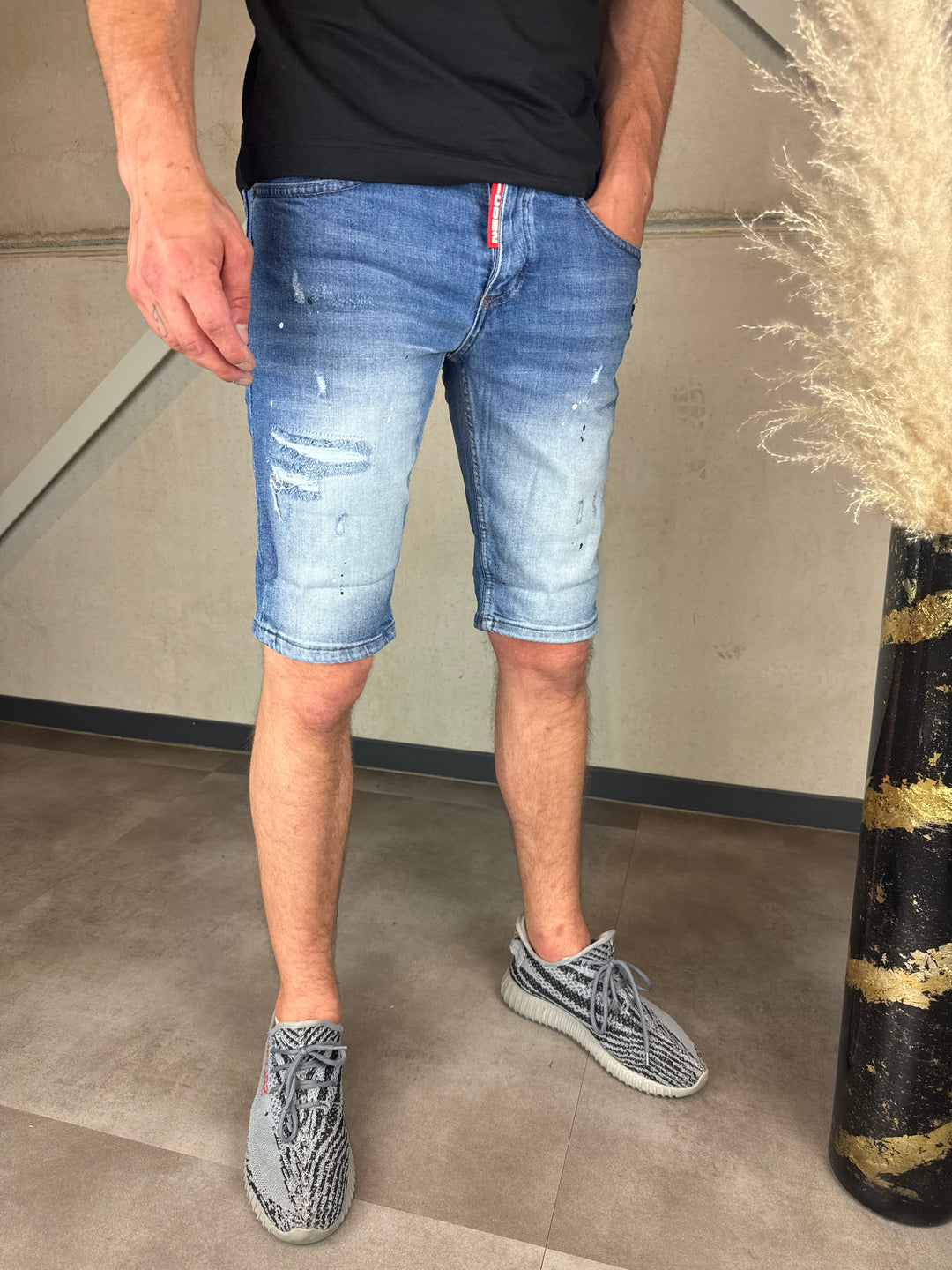 Icon2 Jeans Short Met Stretch 6333