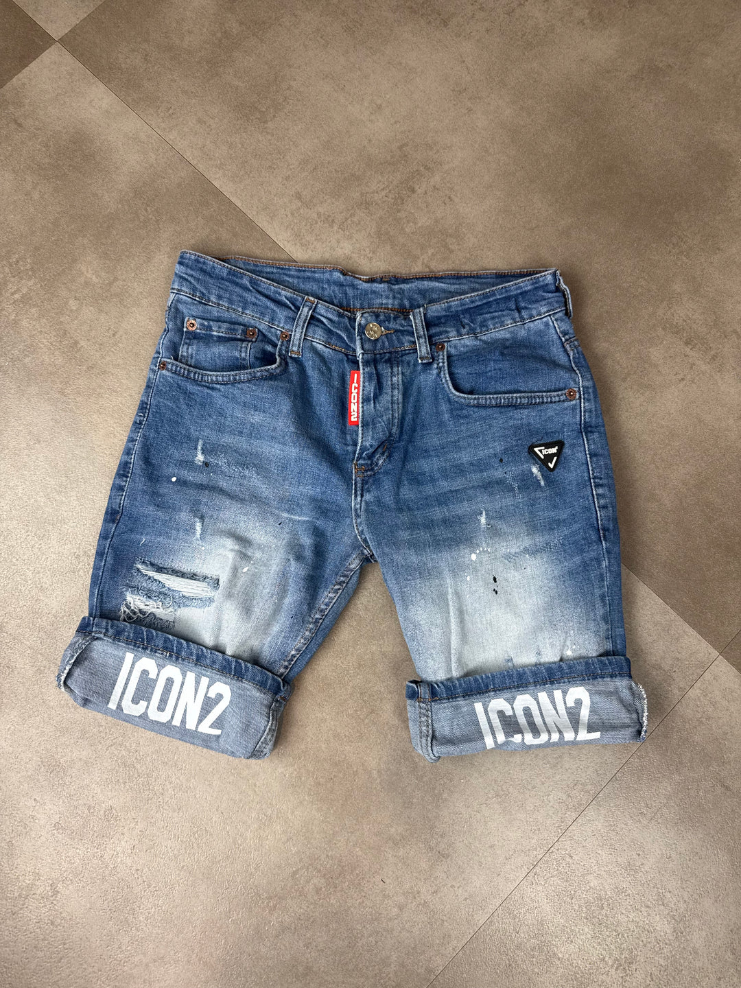 Icon2 Jeans Short Met Stretch 6333