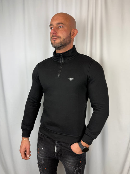 Icon2 Badge Zip Sweater