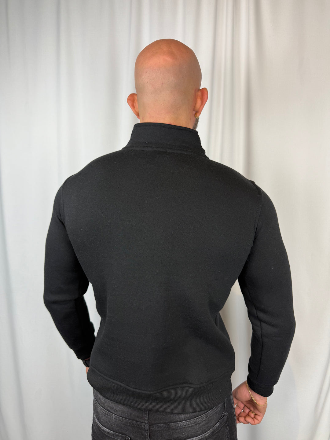 Icon2 Badge Zip Sweater