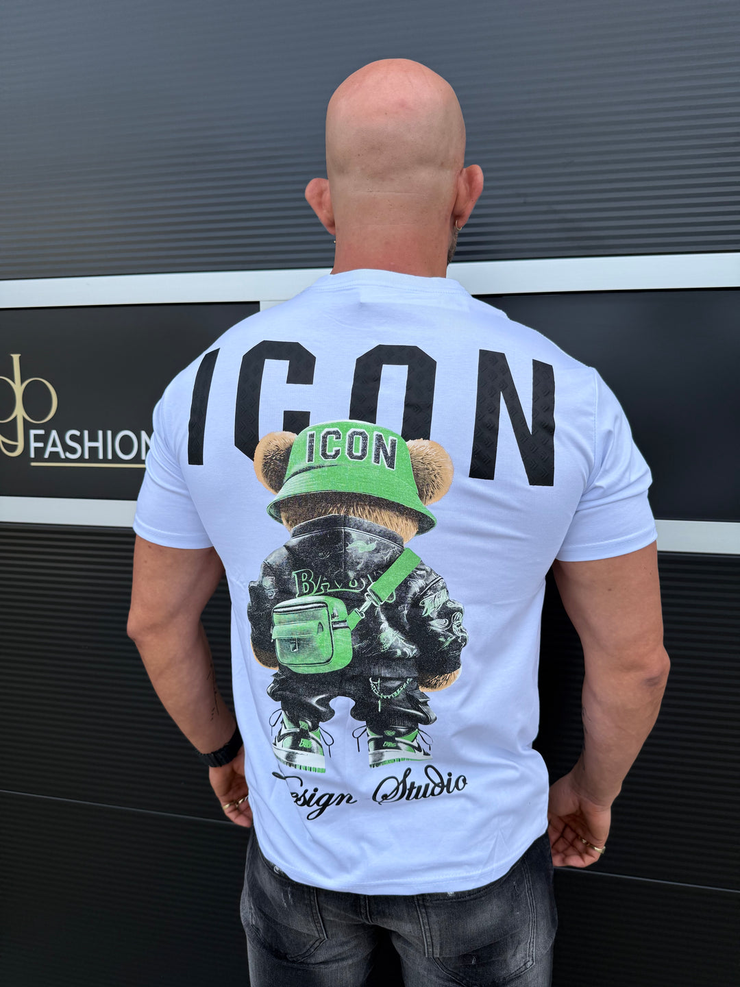 ICON Adventure Bear Oversized Tee T Shirt