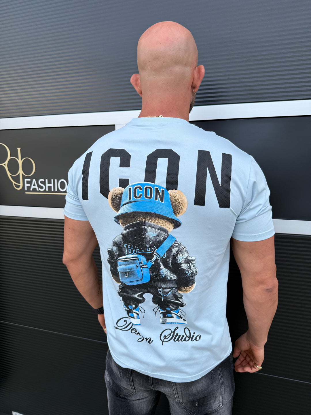 ICON Adventure Bear Oversized Tee T Shirt