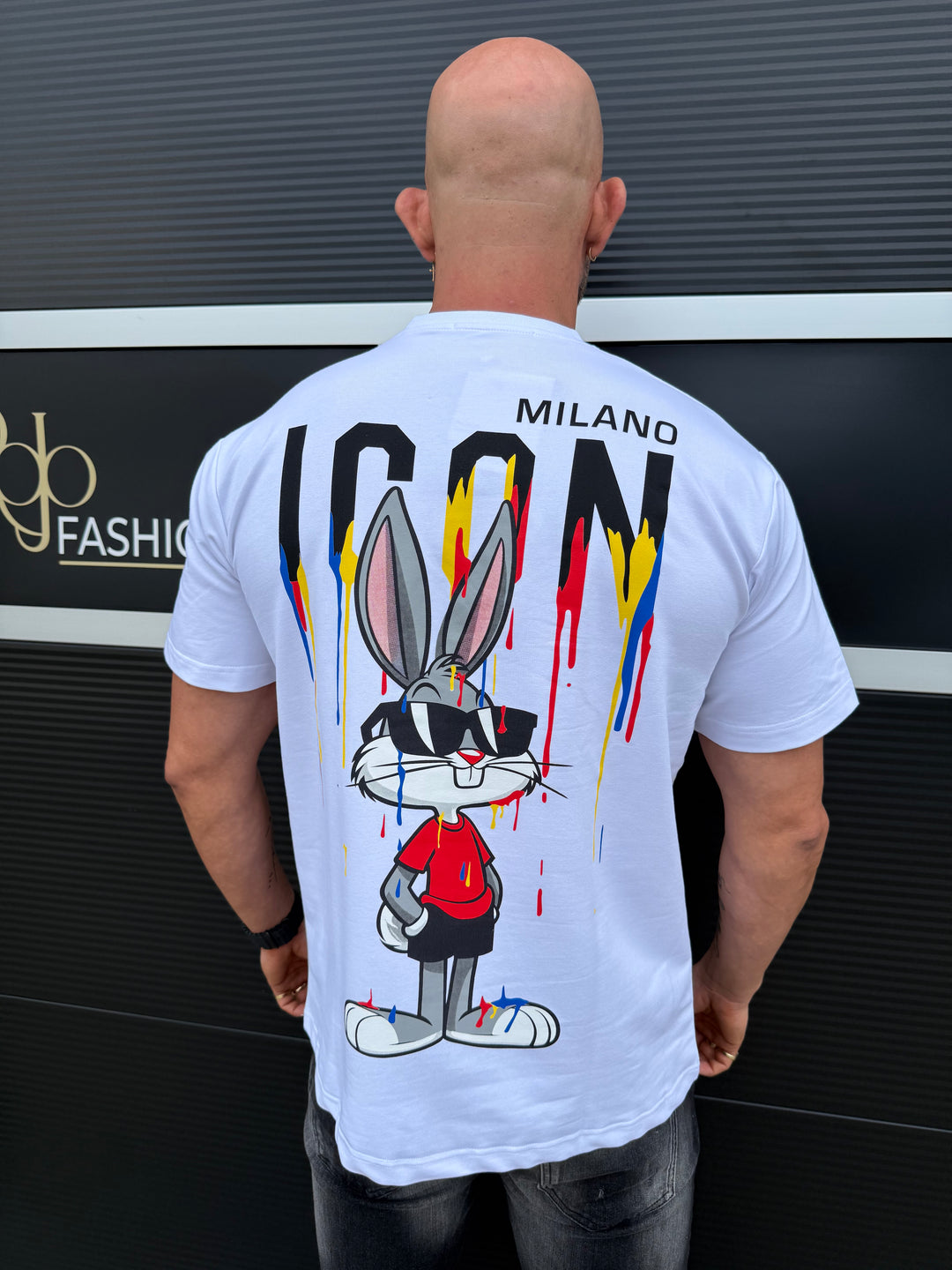 Icon Milano Bunny Oversized T-Shirt