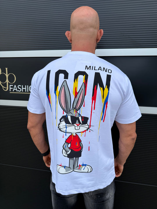 Icon Milano Bunny Oversized T-Shirt