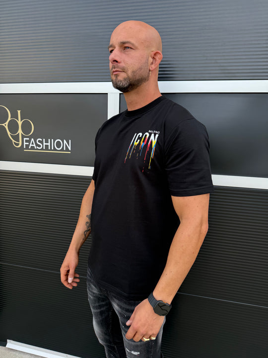 ICON Color Splash Fox Tee Oversized T-Shirt