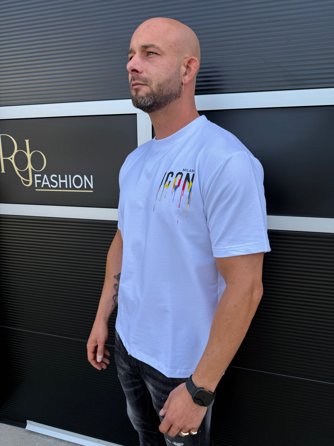 ICON Color Splash Fox Tee Oversized T-Shirt