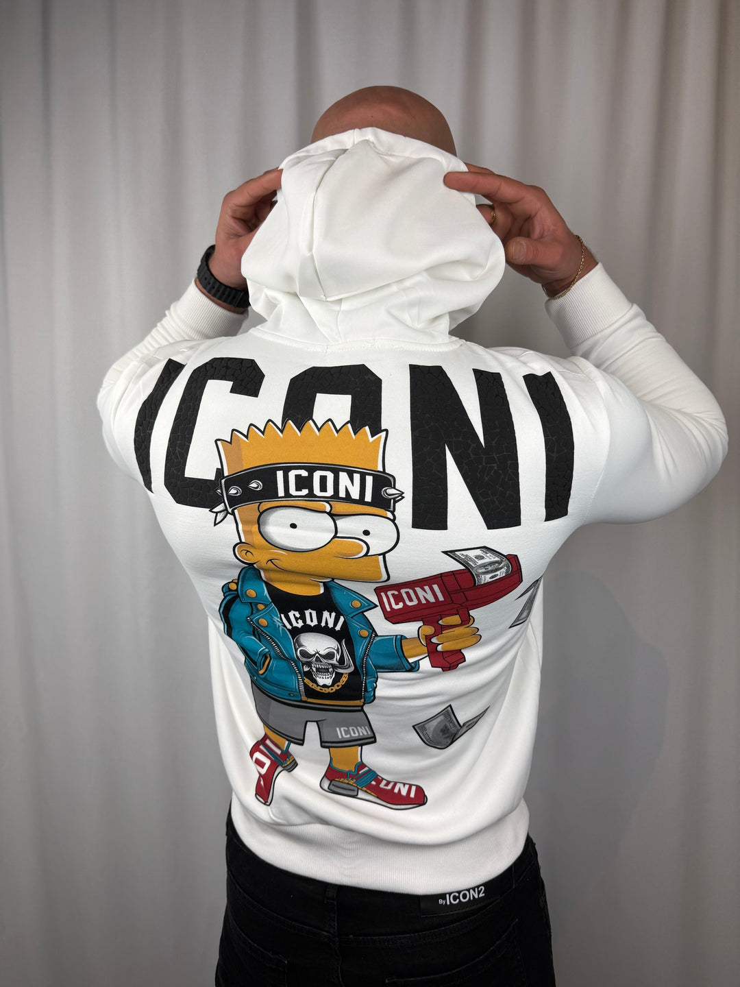 Cartoon Flex Iconi Hoodie