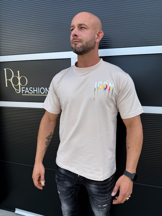 ICON Color Splash Fox Tee Oversized T-Shirt