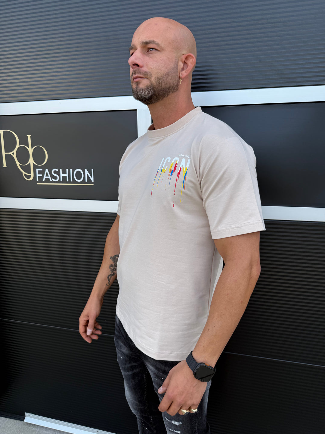 ICON Color Splash Fox Tee Oversized T-Shirt