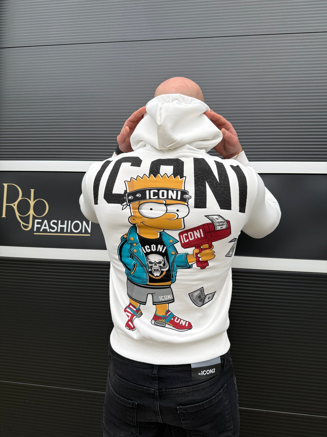 Cartoon Flex Iconi Hoodie