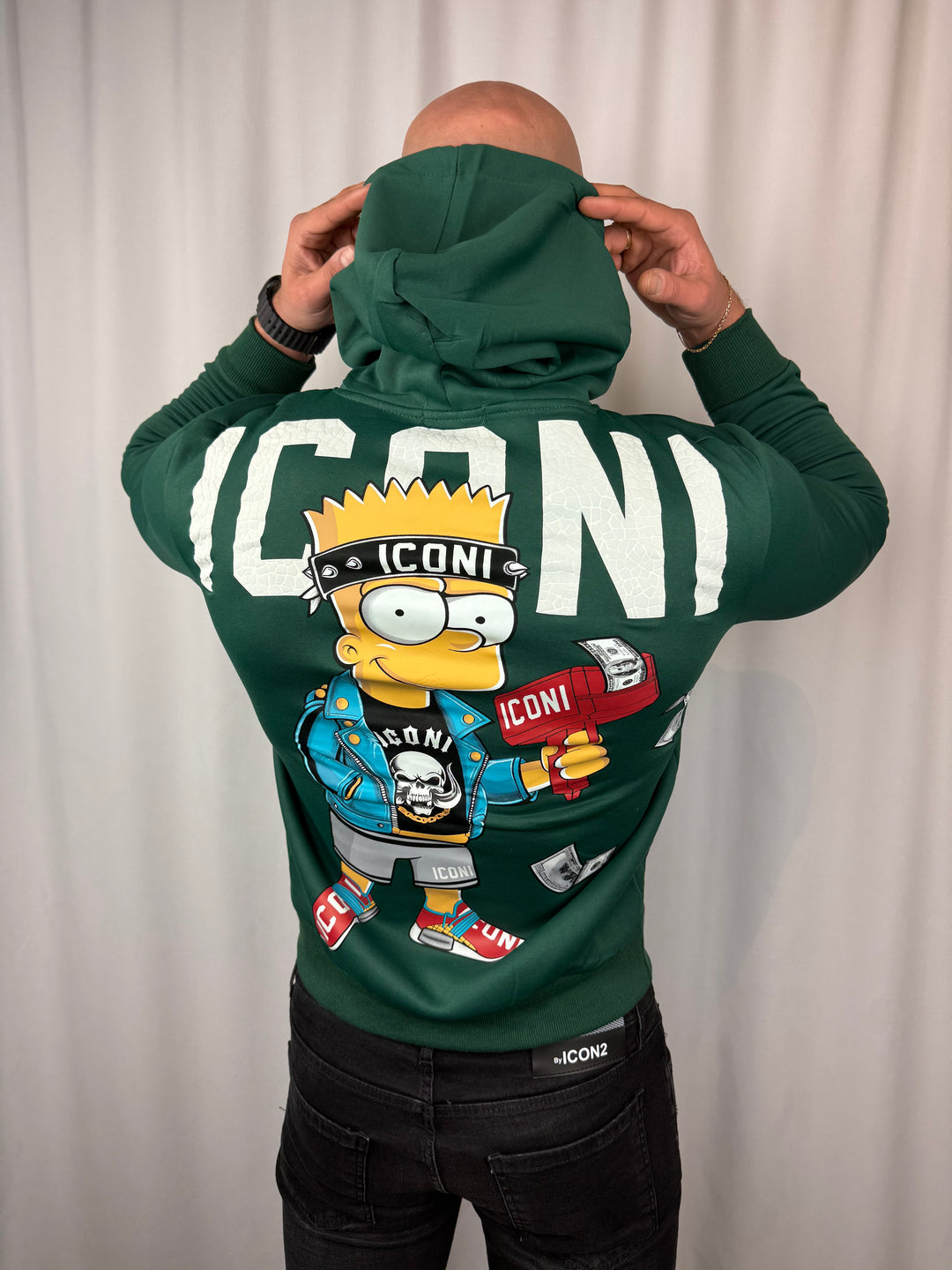 Cartoon Flex Iconi Hoodie