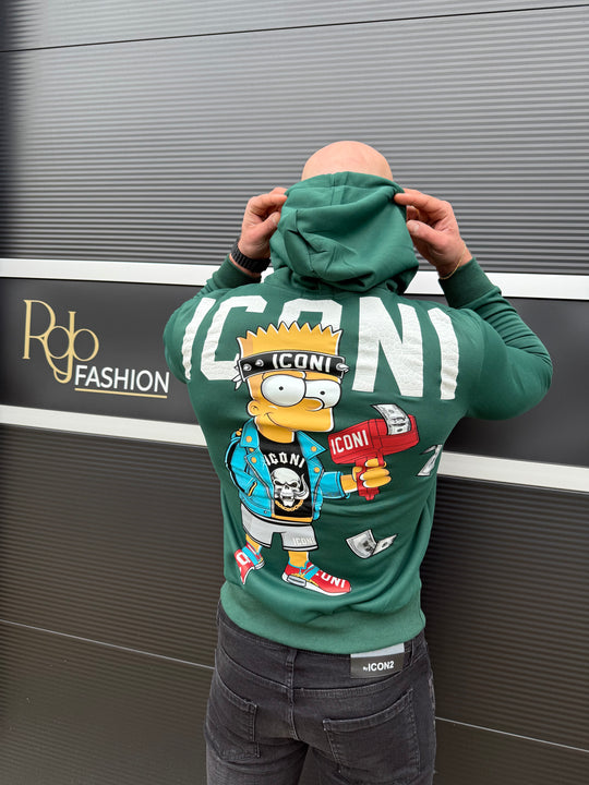 Cartoon Flex Iconi Hoodie