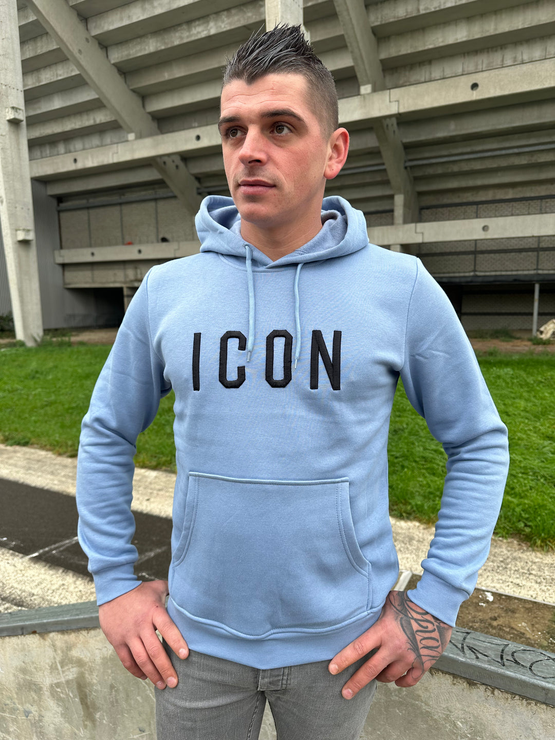 Basic ICON Hoodie Met Capuchon 1036