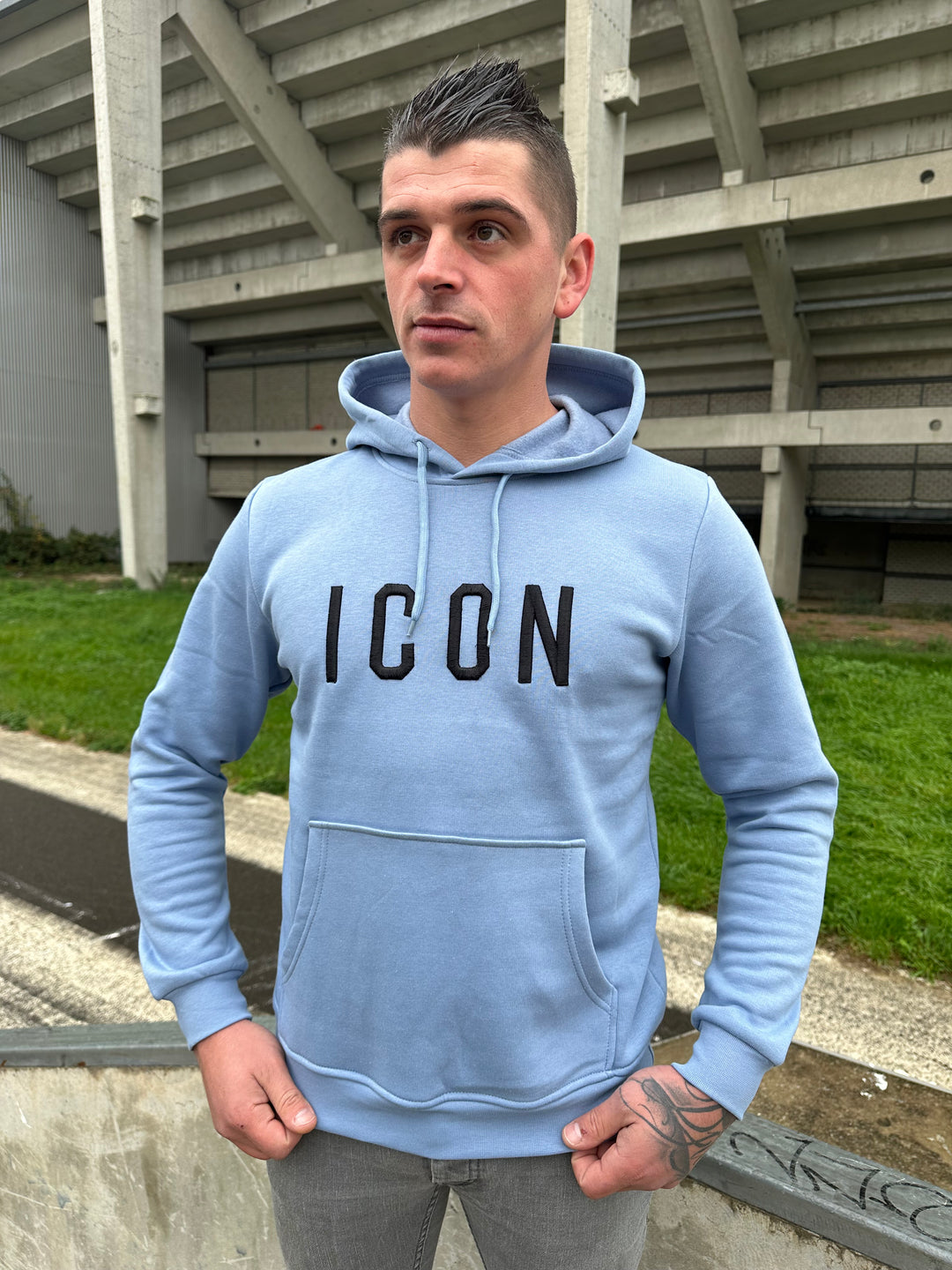 Basic ICON Hoodie Met Capuchon 1036