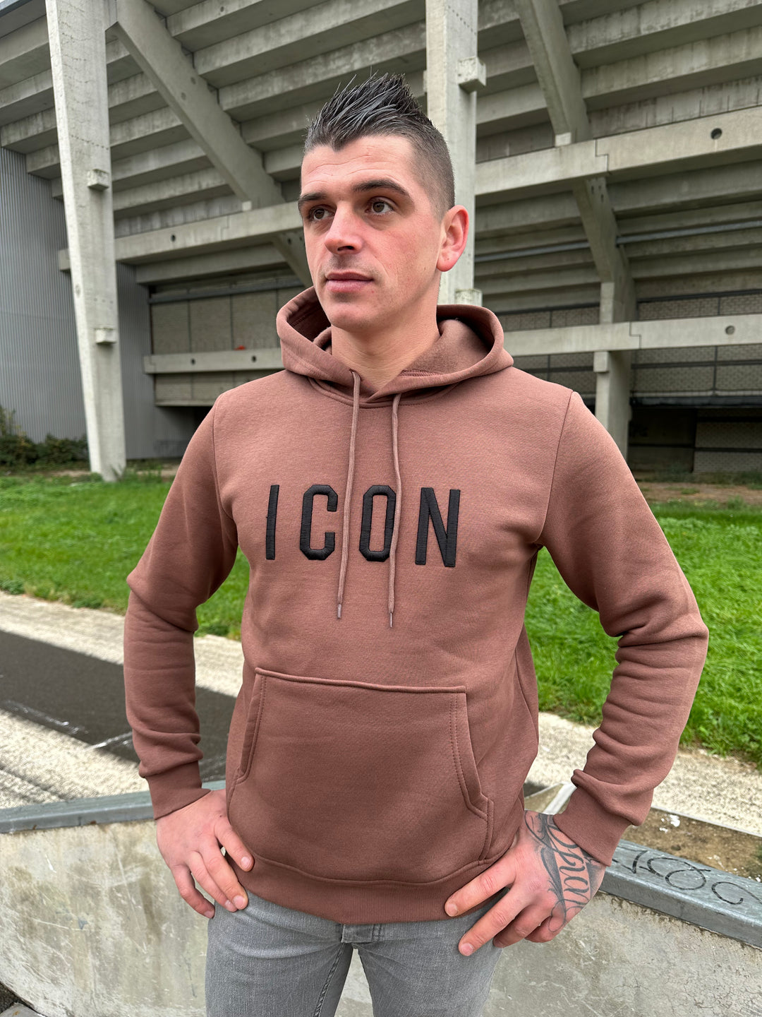 Basic ICON Hoodie Met Capuchon 1036