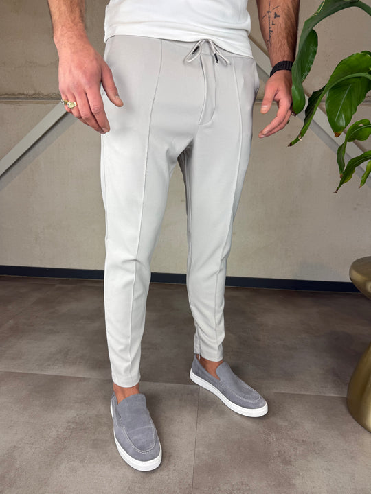 Striped Relax Wear Chino Grey
