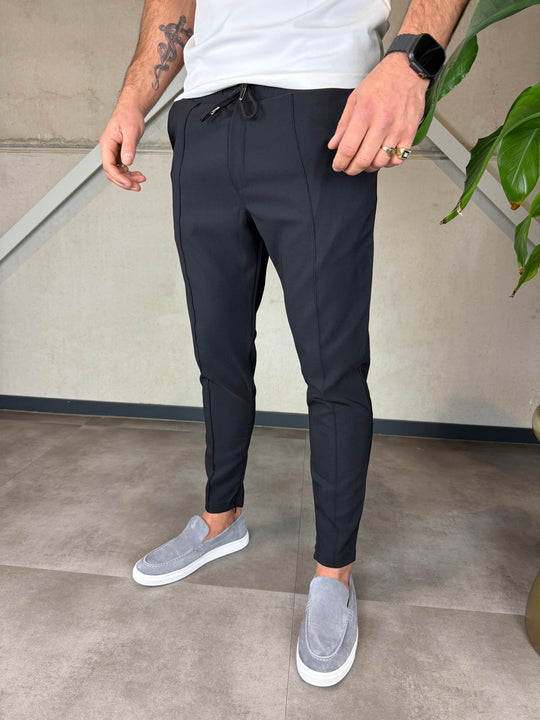 Striped Relax Wear Chino Black