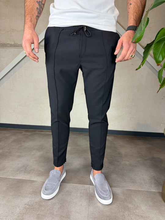 Striped Relax Wear Chino Black