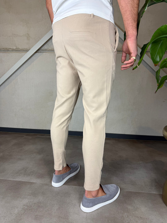 Striped Relax Wear Chino Beige