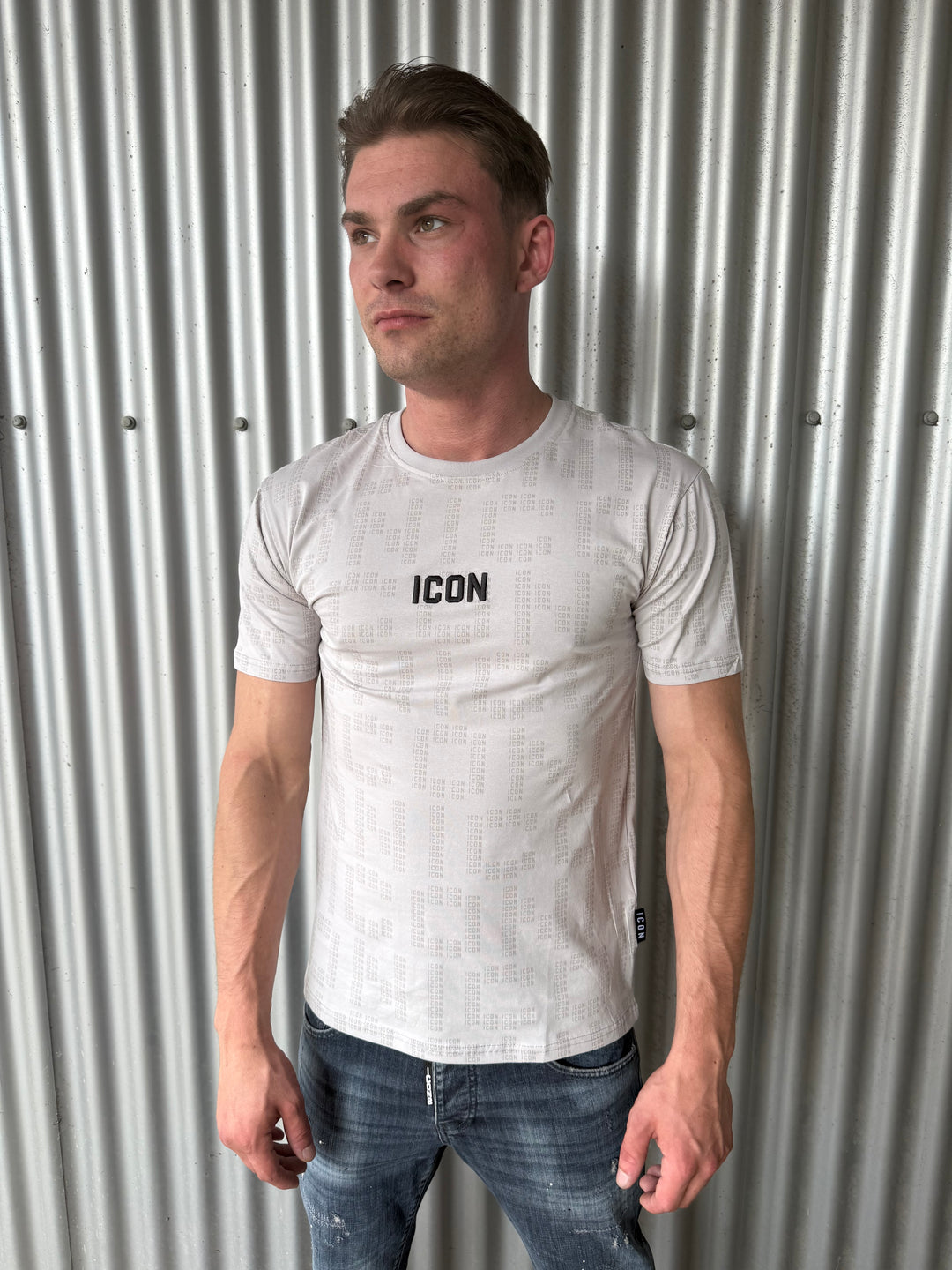 Icon Repeated Logo T-Shirt