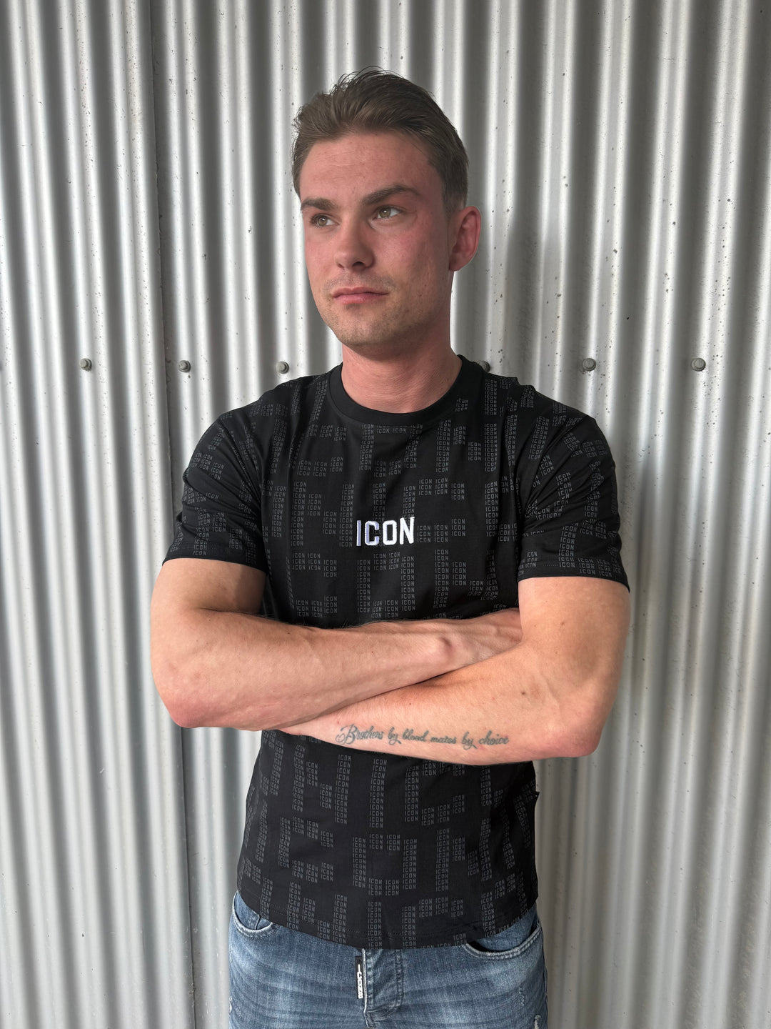 Icon Repeated Logo T-Shirt