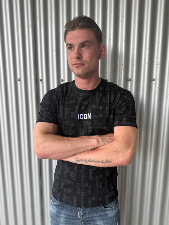 Icon Repeated Logo T-Shirt