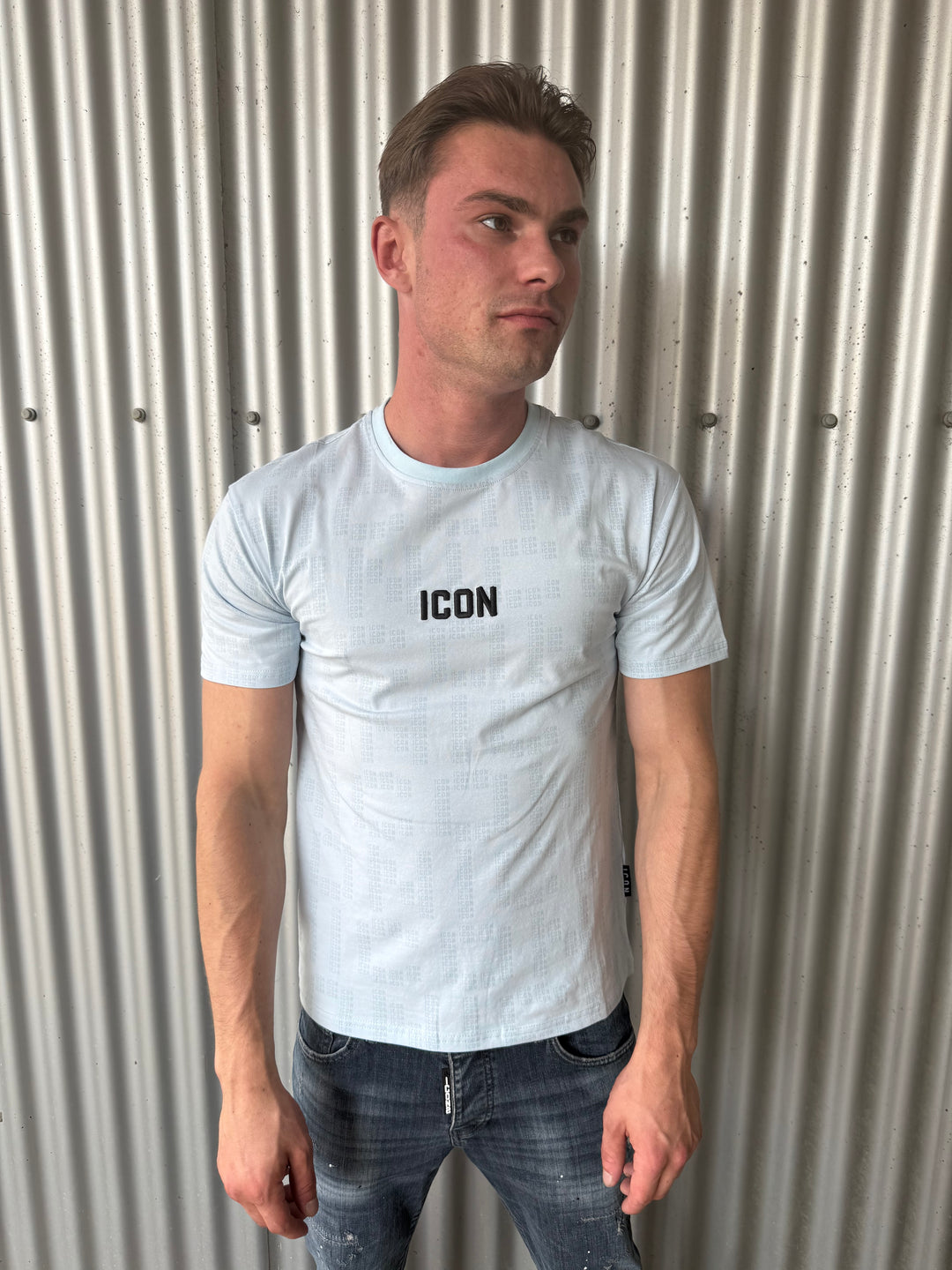 Icon Repeated Logo T-Shirt