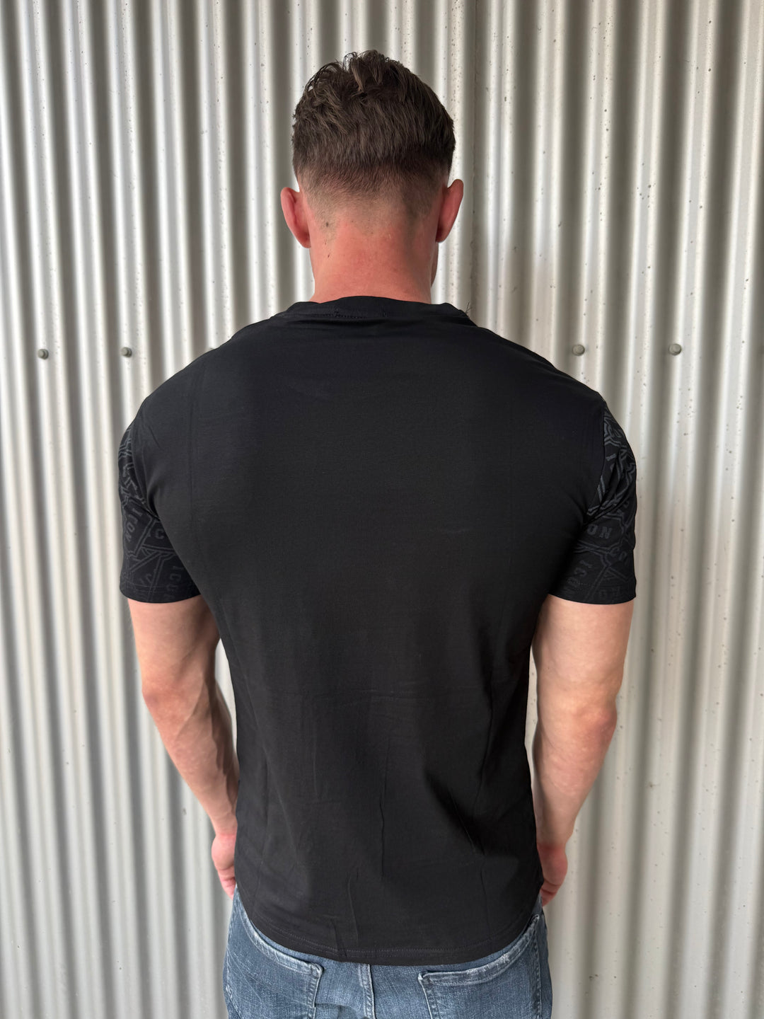 Icon Shadow Pattern T-Shirt