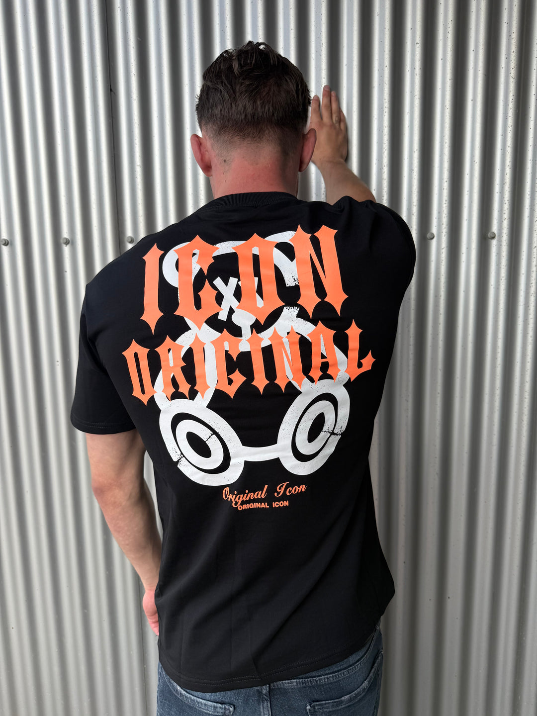 ICON Original Chain Backprint Oversized T-Shirt