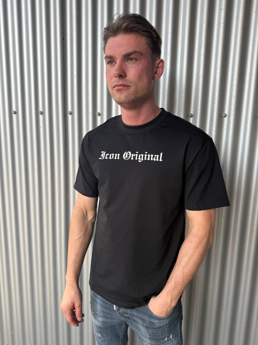 Icon Original Spray Teddy Oversized T-Shirt