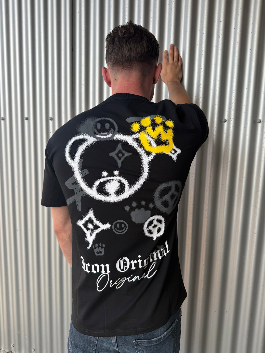 Icon Original Spray Teddy Oversized T-Shirt