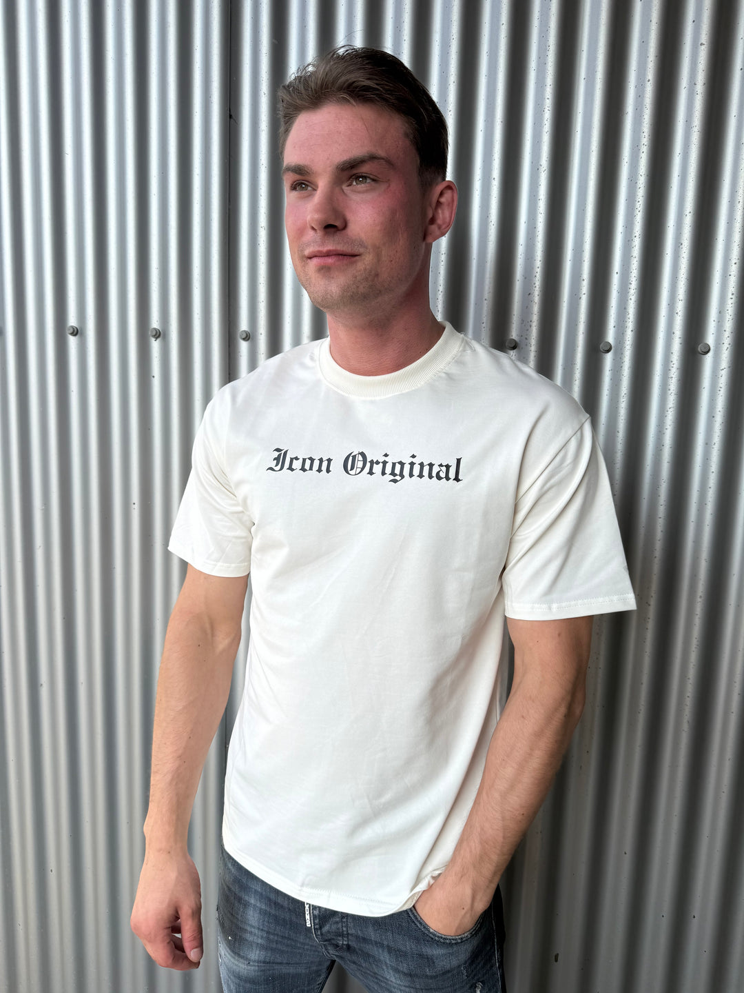 Icon Original Spray Teddy Oversized T-Shirt