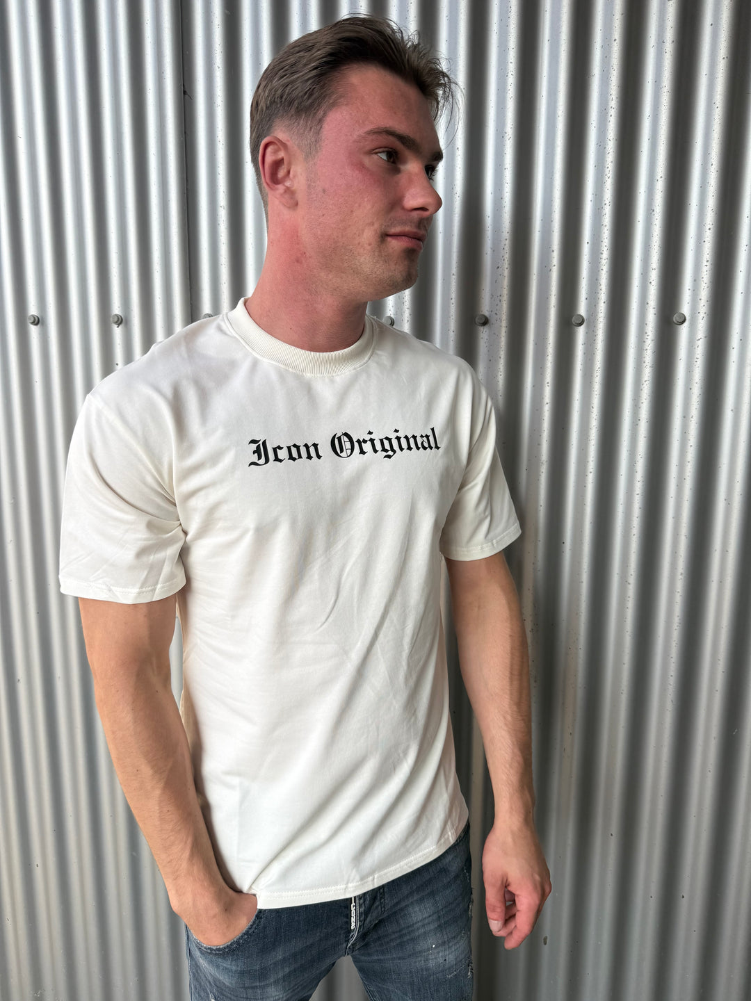 Icon Original Spray Teddy Oversized T-Shirt