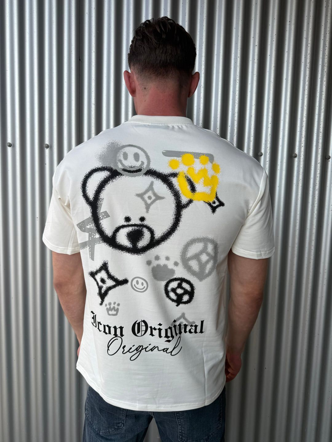 Icon Original Spray Teddy Oversized T-Shirt