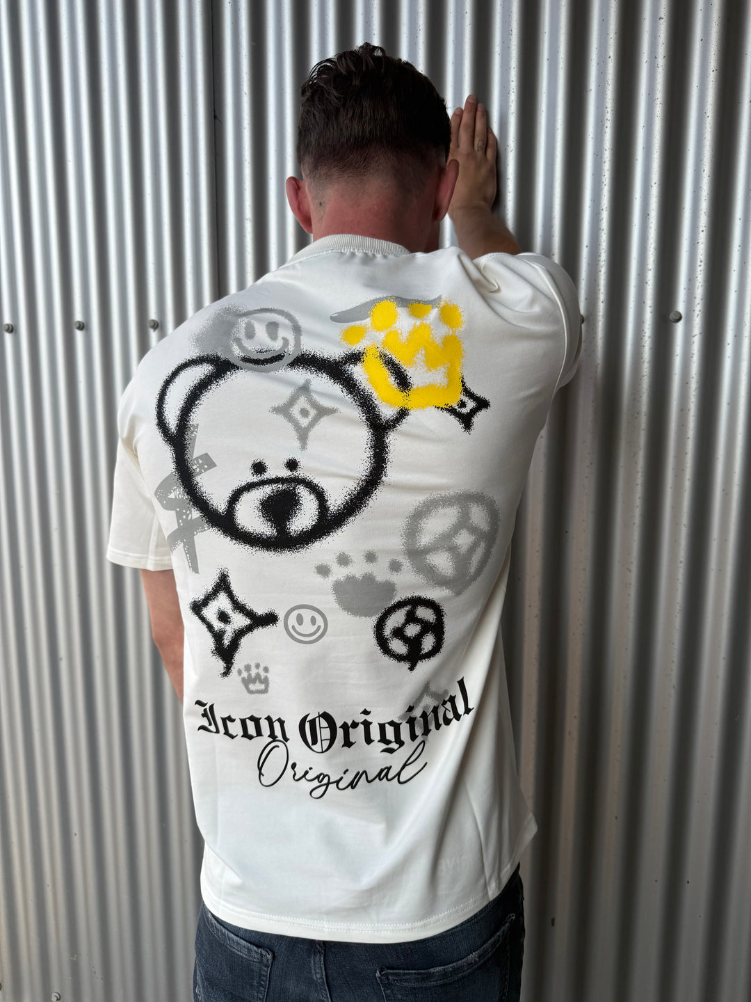 Icon Original Spray Teddy Oversized T-Shirt